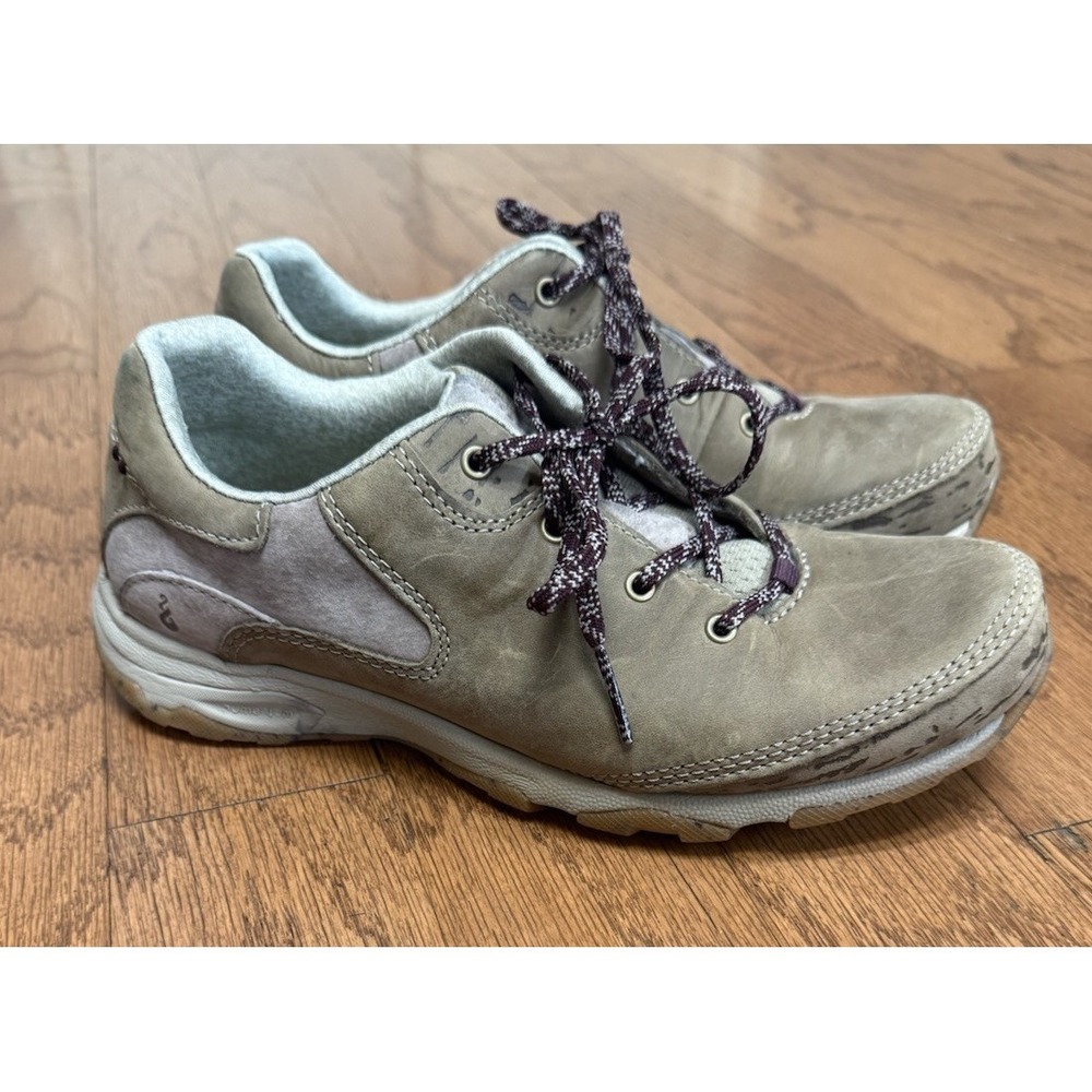 Ahnu by Teva Hiking Shoes Women's 8 EU 39 Leather Trail Walking Sneakers